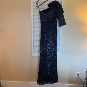 Aqua NWT  Formal NAVY Dress